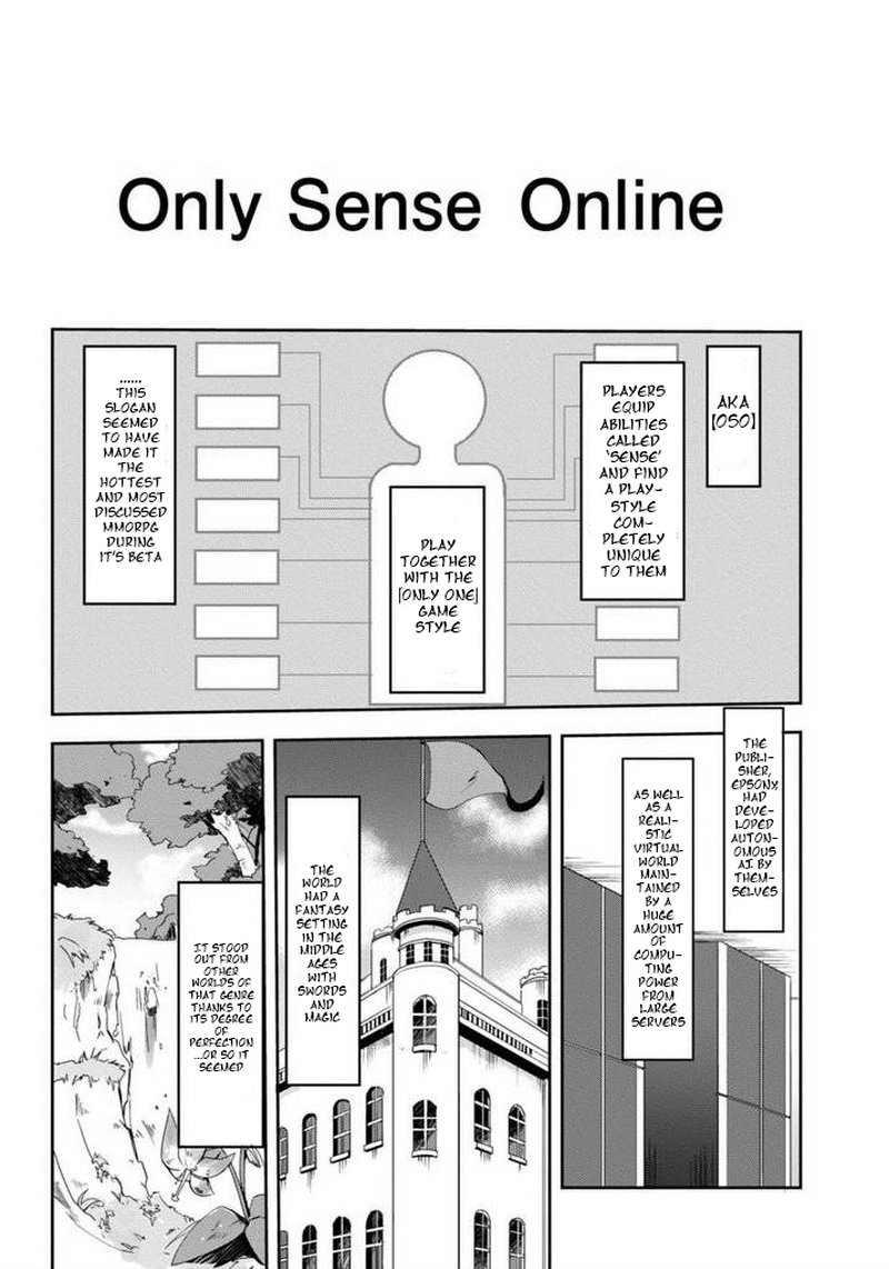 Only Sense Online Chapter 1 Page 4