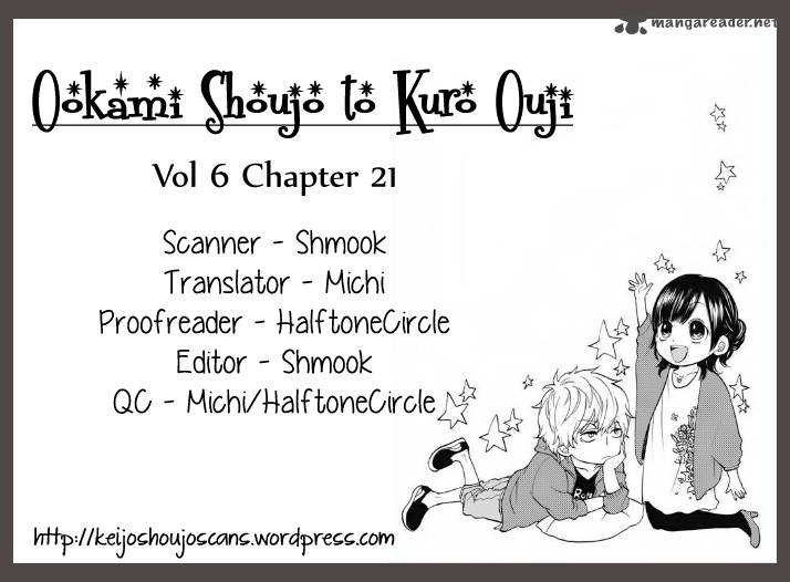Ookami Shoujo To Kuro Ouji Chapter 21 Page 1