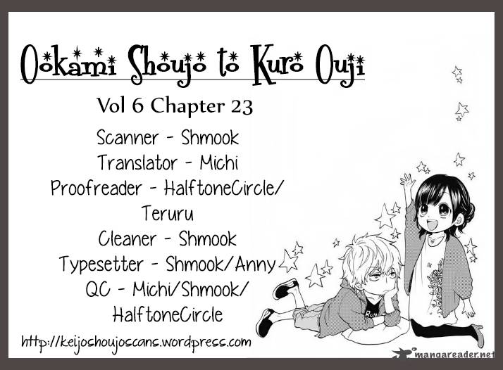 Ookami Shoujo To Kuro Ouji Chapter 23 Page 1