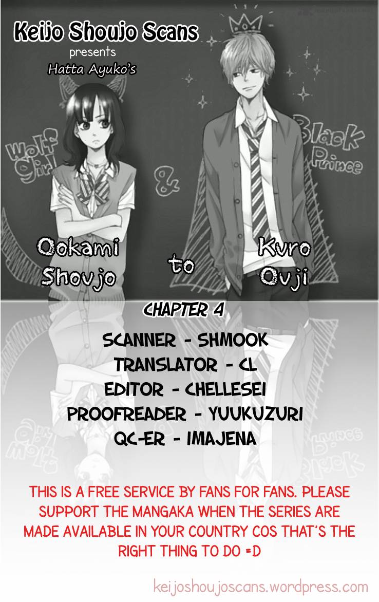 Ookami Shoujo To Kuro Ouji Chapter 4 Page 1