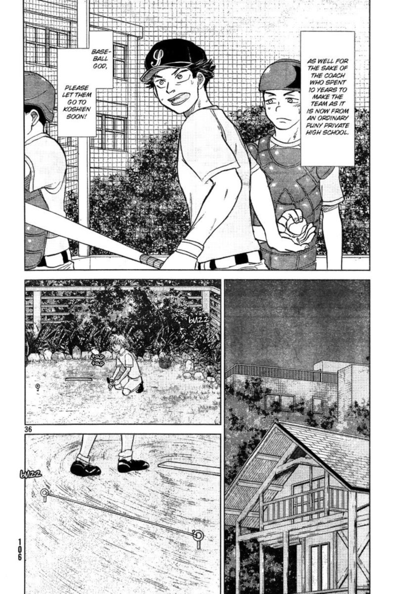 Ookiku Furikabutte Chapter 102 Page 37