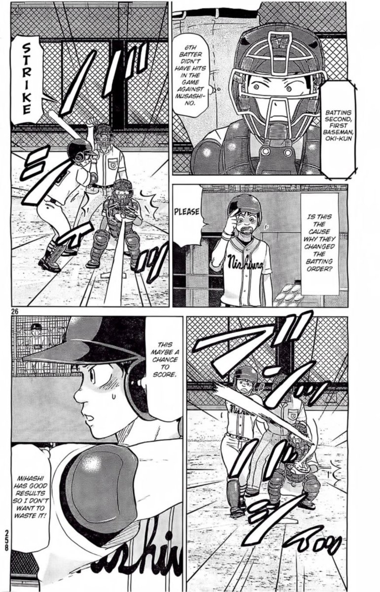Ookiku Furikabutte Chapter 104 Page 26