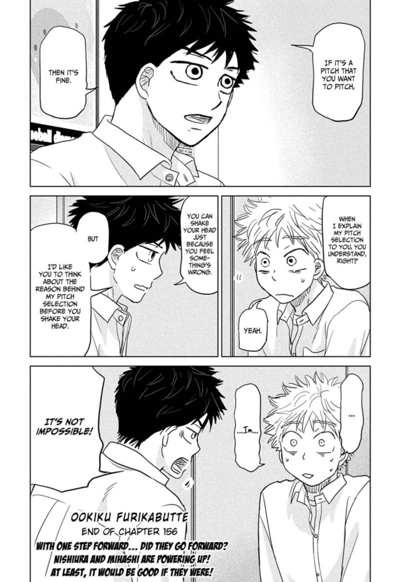 Ookiku Furikabutte Chapter 156 Page 39