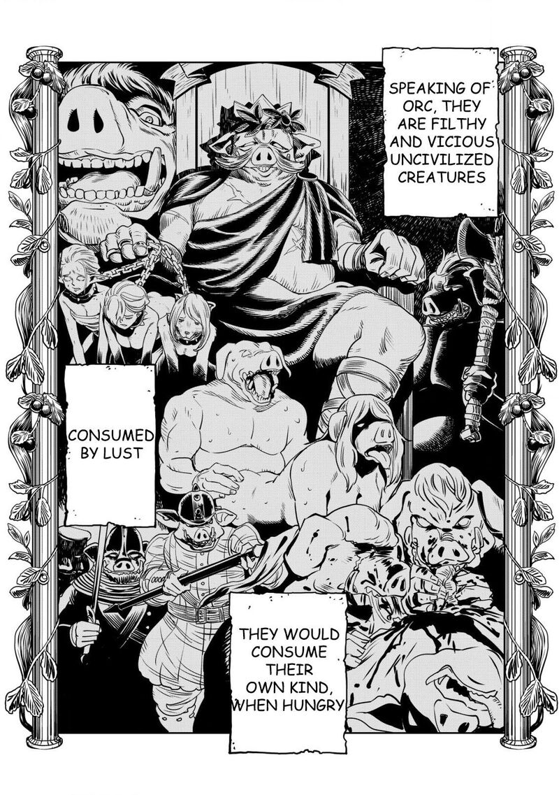 Orcsen Oukokushi Yaban Na Ooku No Kuni Wa Ikanishite Heiwa Na Elf No Kuni Wo Yakiharau Ni Itatta Ka Chapter 1 Page 26