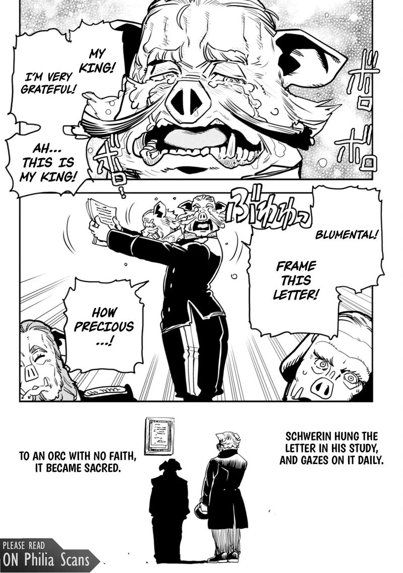 Orcsen Oukokushi Yaban Na Ooku No Kuni Wa Ikanishite Heiwa Na Elf No Kuni Wo Yakiharau Ni Itatta Ka Chapter 10 Page 25