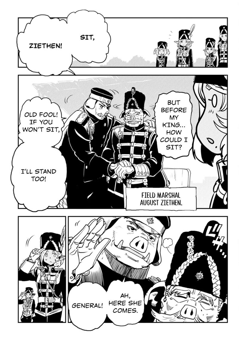 Orcsen Oukokushi Yaban Na Ooku No Kuni Wa Ikanishite Heiwa Na Elf No Kuni Wo Yakiharau Ni Itatta Ka Chapter 10 Page 54