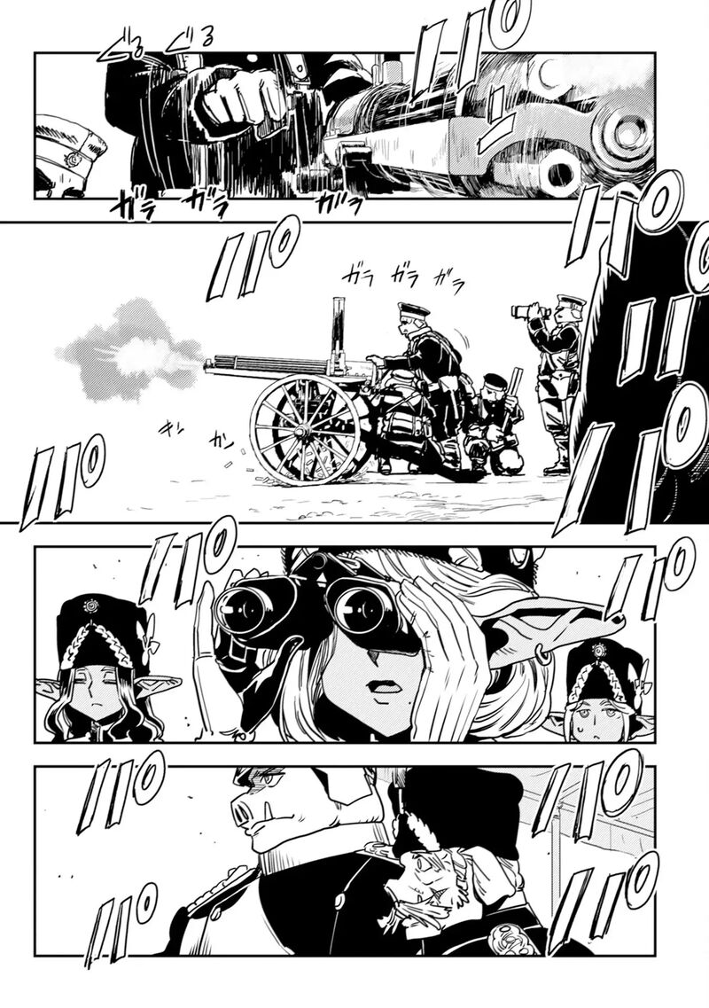 Orcsen Oukokushi Yaban Na Ooku No Kuni Wa Ikanishite Heiwa Na Elf No Kuni Wo Yakiharau Ni Itatta Ka Chapter 10 Page 57