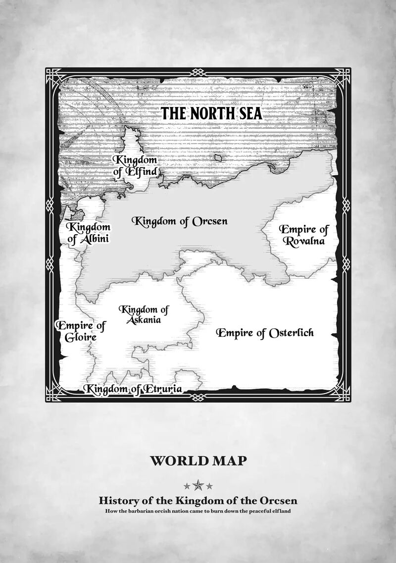 Orcsen Oukokushi Yaban Na Ooku No Kuni Wa Ikanishite Heiwa Na Elf No Kuni Wo Yakiharau Ni Itatta Ka Chapter 10 Page 6