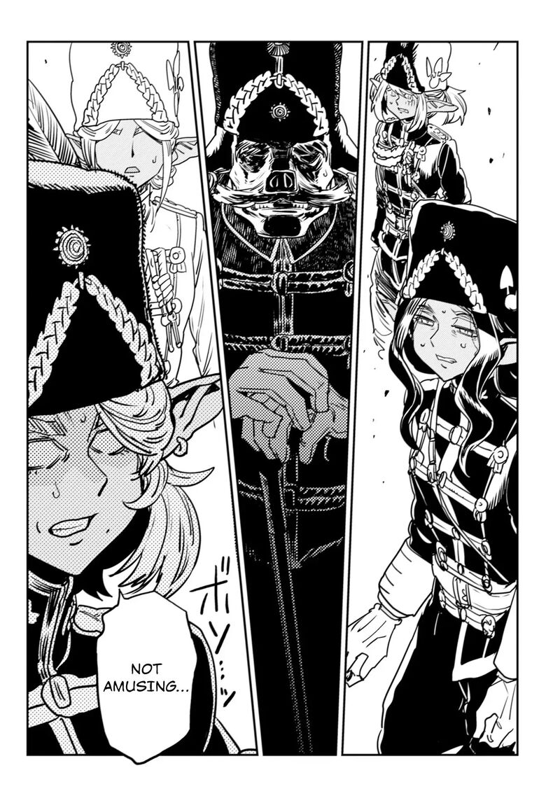 Orcsen Oukokushi Yaban Na Ooku No Kuni Wa Ikanishite Heiwa Na Elf No Kuni Wo Yakiharau Ni Itatta Ka Chapter 10 Page 61