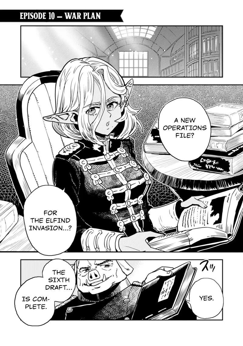 Orcsen Oukokushi Yaban Na Ooku No Kuni Wa Ikanishite Heiwa Na Elf No Kuni Wo Yakiharau Ni Itatta Ka Chapter 10 Page 9
