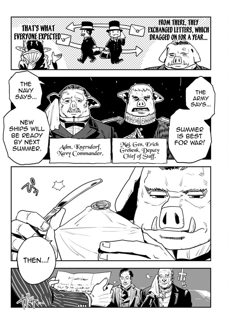 Orcsen Oukokushi Yaban Na Ooku No Kuni Wa Ikanishite Heiwa Na Elf No Kuni Wo Yakiharau Ni Itatta Ka Chapter 11 Page 45