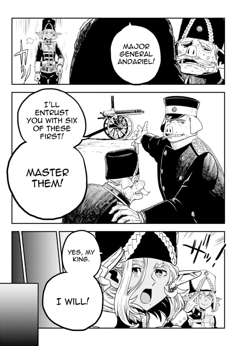 Orcsen Oukokushi Yaban Na Ooku No Kuni Wa Ikanishite Heiwa Na Elf No Kuni Wo Yakiharau Ni Itatta Ka Chapter 11 Page 9