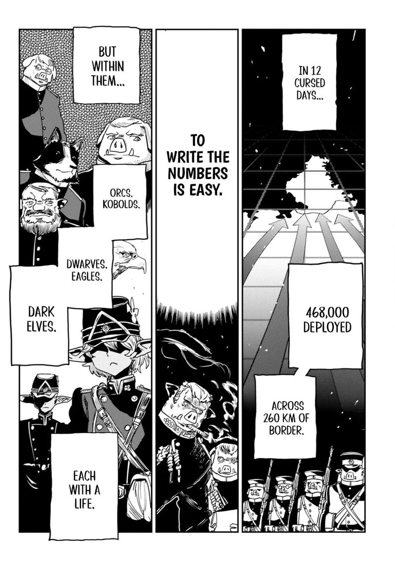 Orcsen Oukokushi Yaban Na Ooku No Kuni Wa Ikanishite Heiwa Na Elf No Kuni Wo Yakiharau Ni Itatta Ka Chapter 12 Page 49