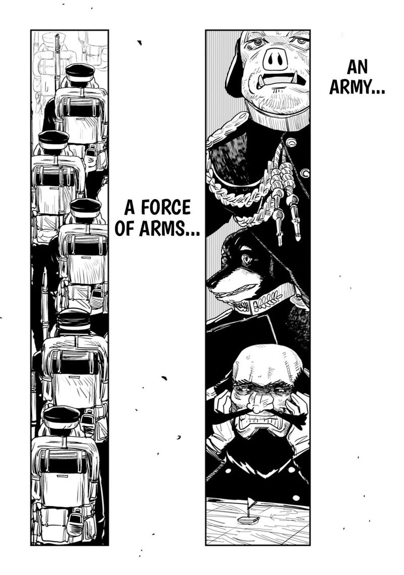 Orcsen Oukokushi Yaban Na Ooku No Kuni Wa Ikanishite Heiwa Na Elf No Kuni Wo Yakiharau Ni Itatta Ka Chapter 12 Page 54