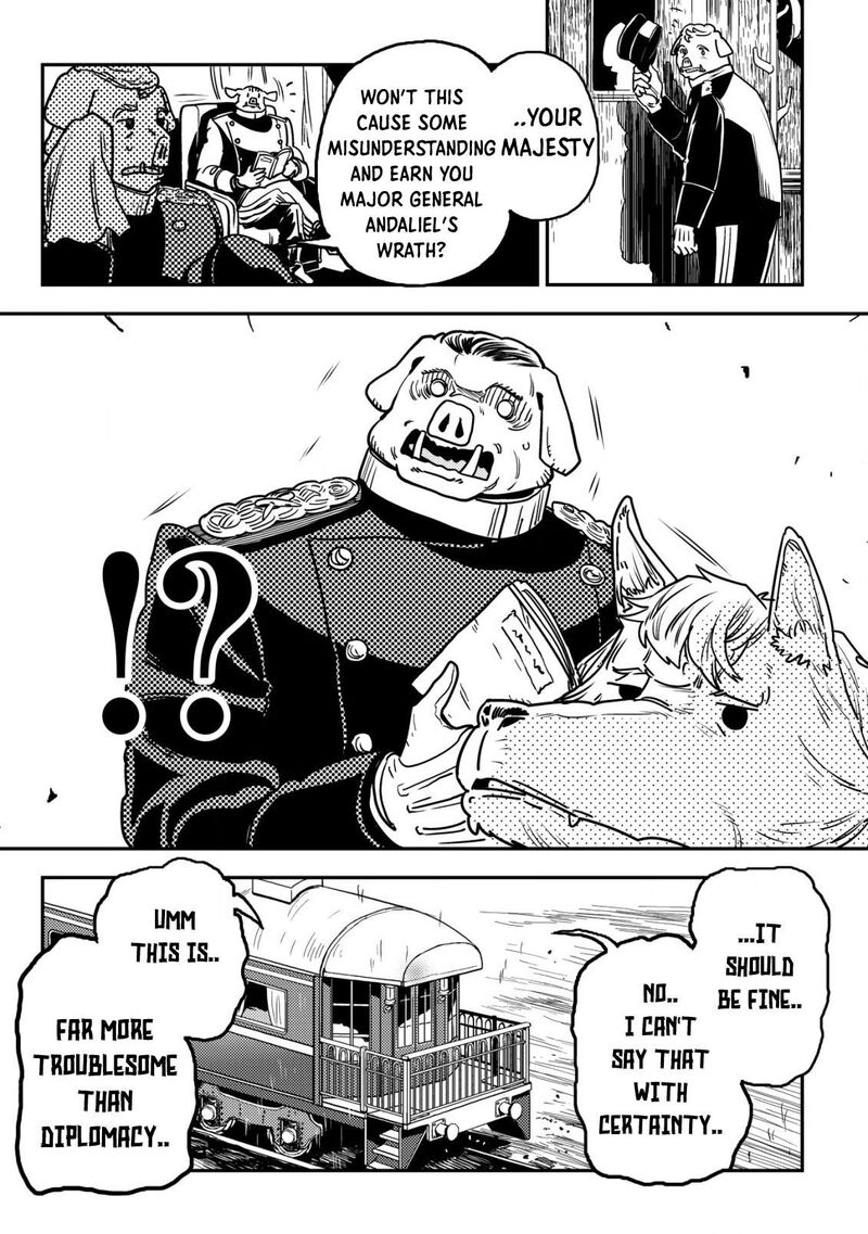 Orcsen Oukokushi Yaban Na Ooku No Kuni Wa Ikanishite Heiwa Na Elf No Kuni Wo Yakiharau Ni Itatta Ka Chapter 13 Page 24
