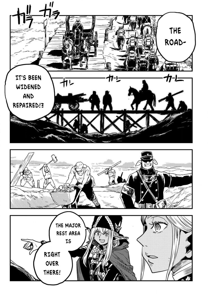 Orcsen Oukokushi Yaban Na Ooku No Kuni Wa Ikanishite Heiwa Na Elf No Kuni Wo Yakiharau Ni Itatta Ka Chapter 13 Page 36