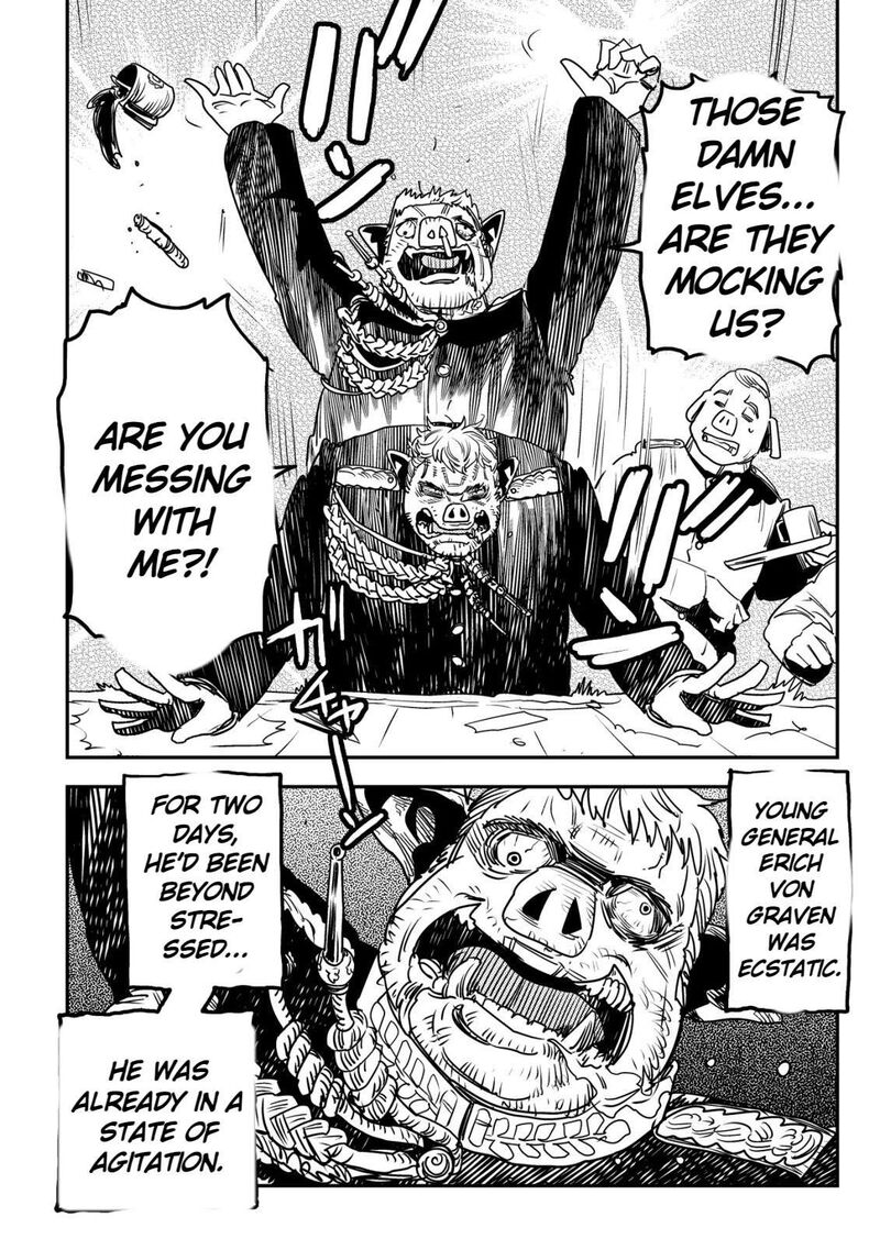 Orcsen Oukokushi Yaban Na Ooku No Kuni Wa Ikanishite Heiwa Na Elf No Kuni Wo Yakiharau Ni Itatta Ka Chapter 14 Page 45