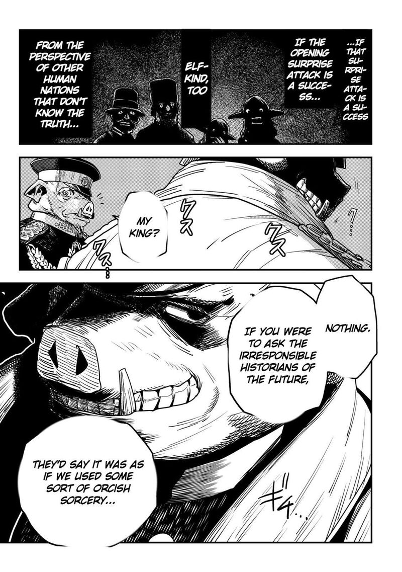 Orcsen Oukokushi Yaban Na Ooku No Kuni Wa Ikanishite Heiwa Na Elf No Kuni Wo Yakiharau Ni Itatta Ka Chapter 14 Page 52