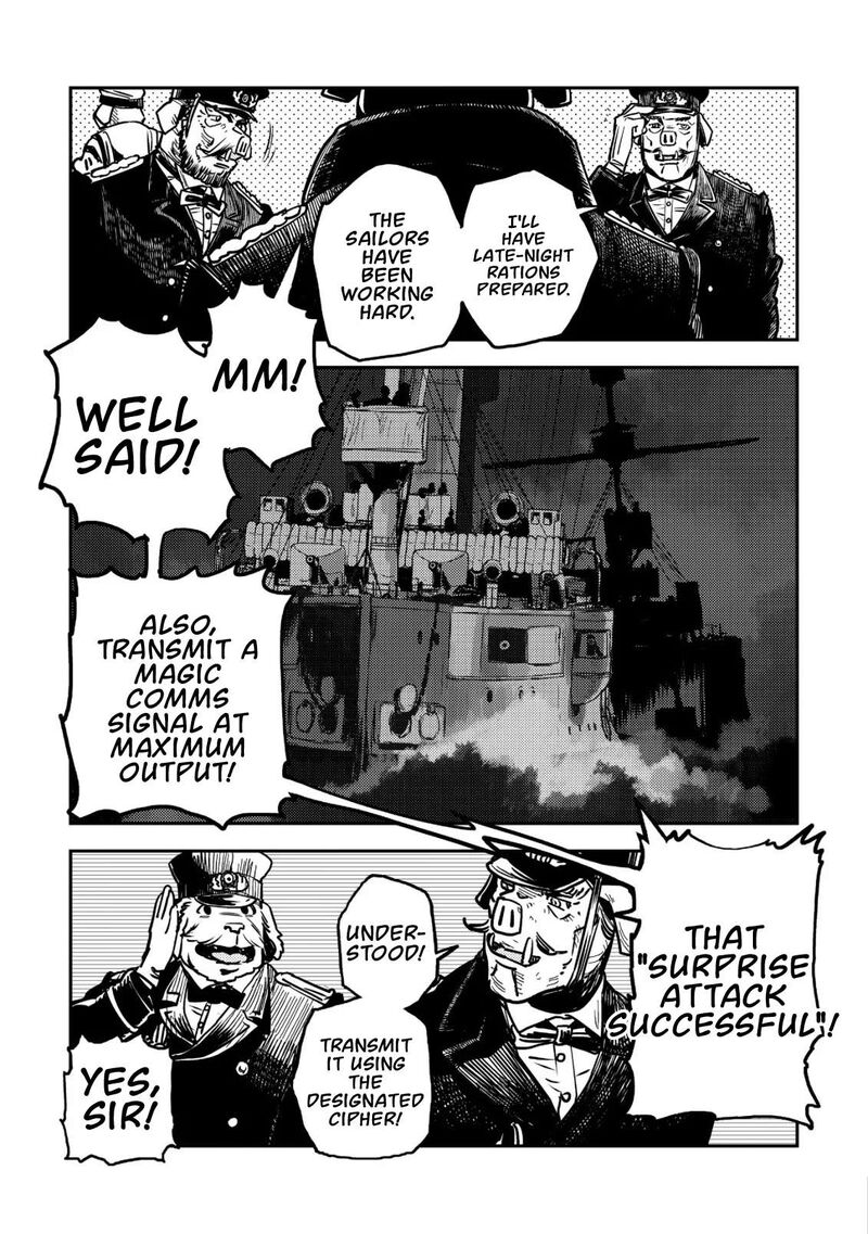 Orcsen Oukokushi Yaban Na Ooku No Kuni Wa Ikanishite Heiwa Na Elf No Kuni Wo Yakiharau Ni Itatta Ka Chapter 15 Page 43