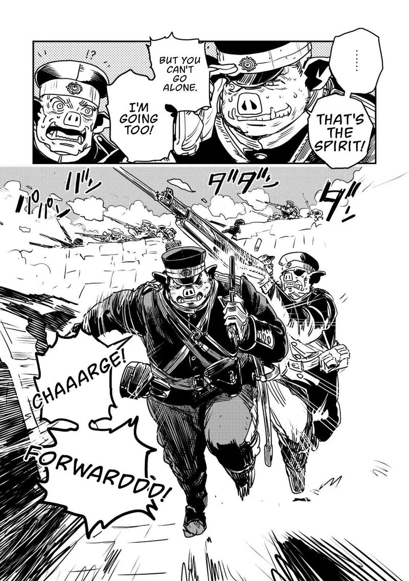 Orcsen Oukokushi Yaban Na Ooku No Kuni Wa Ikanishite Heiwa Na Elf No Kuni Wo Yakiharau Ni Itatta Ka Chapter 16 Page 44