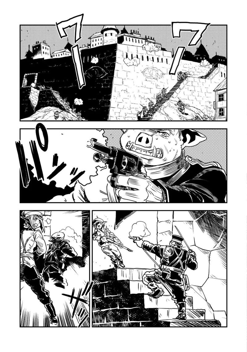 Orcsen Oukokushi Yaban Na Ooku No Kuni Wa Ikanishite Heiwa Na Elf No Kuni Wo Yakiharau Ni Itatta Ka Chapter 16 Page 45
