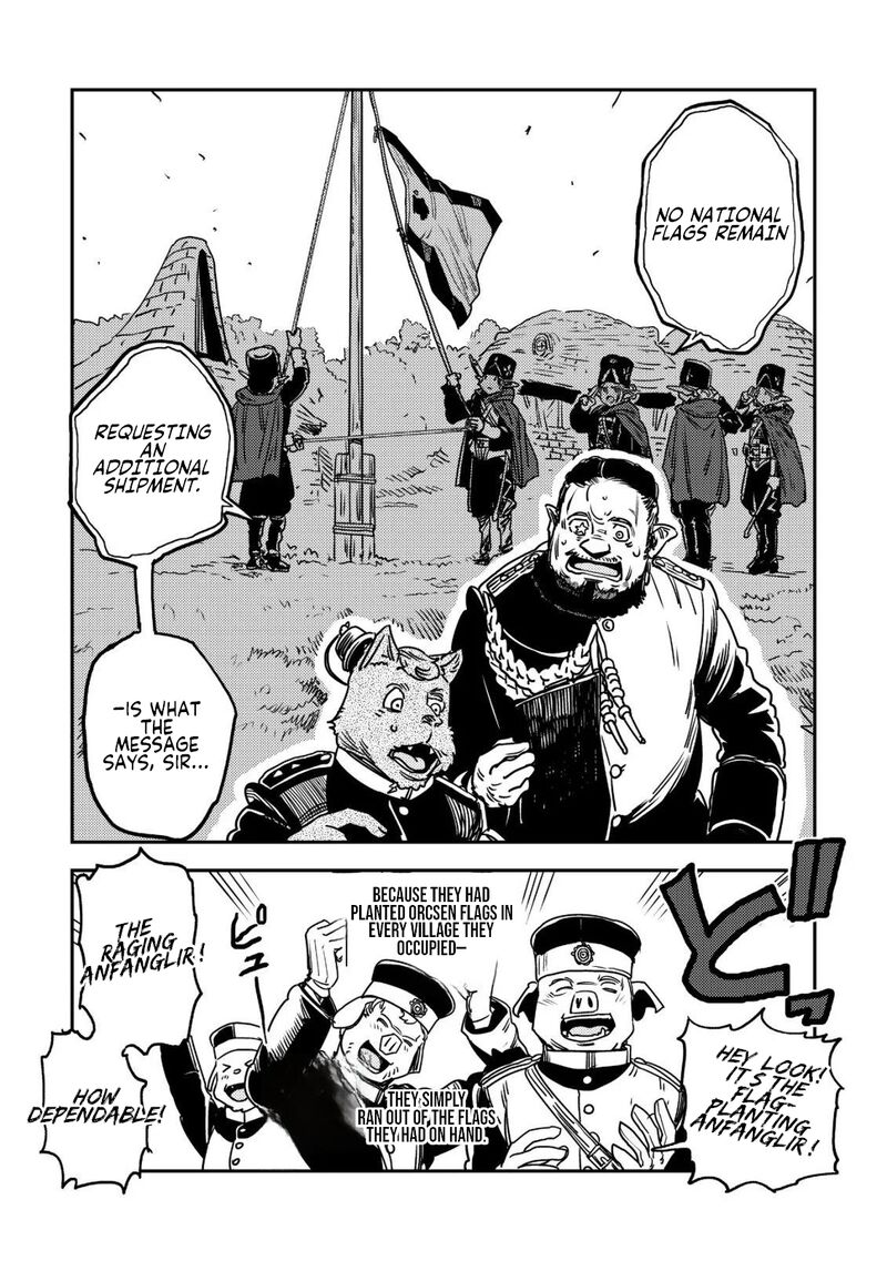 Orcsen Oukokushi Yaban Na Ooku No Kuni Wa Ikanishite Heiwa Na Elf No Kuni Wo Yakiharau Ni Itatta Ka Chapter 17b Page 3