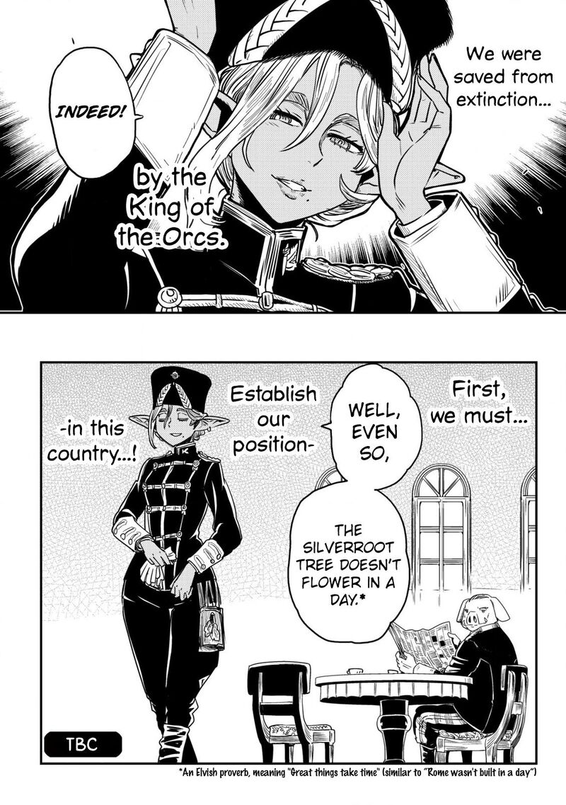 Orcsen Oukokushi Yaban Na Ooku No Kuni Wa Ikanishite Heiwa Na Elf No Kuni Wo Yakiharau Ni Itatta Ka Chapter 2 Page 56