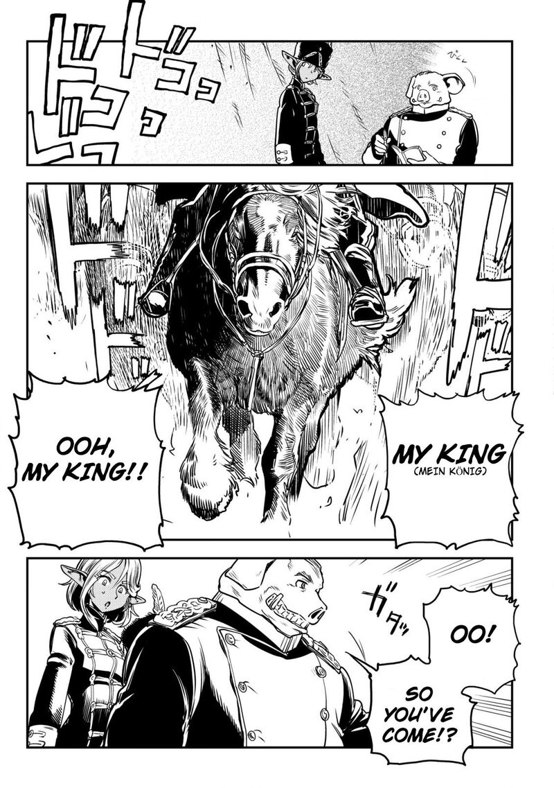 Orcsen Oukokushi Yaban Na Ooku No Kuni Wa Ikanishite Heiwa Na Elf No Kuni Wo Yakiharau Ni Itatta Ka Chapter 3 Page 28