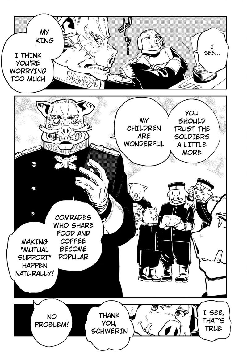 Orcsen Oukokushi Yaban Na Ooku No Kuni Wa Ikanishite Heiwa Na Elf No Kuni Wo Yakiharau Ni Itatta Ka Chapter 4 Page 34