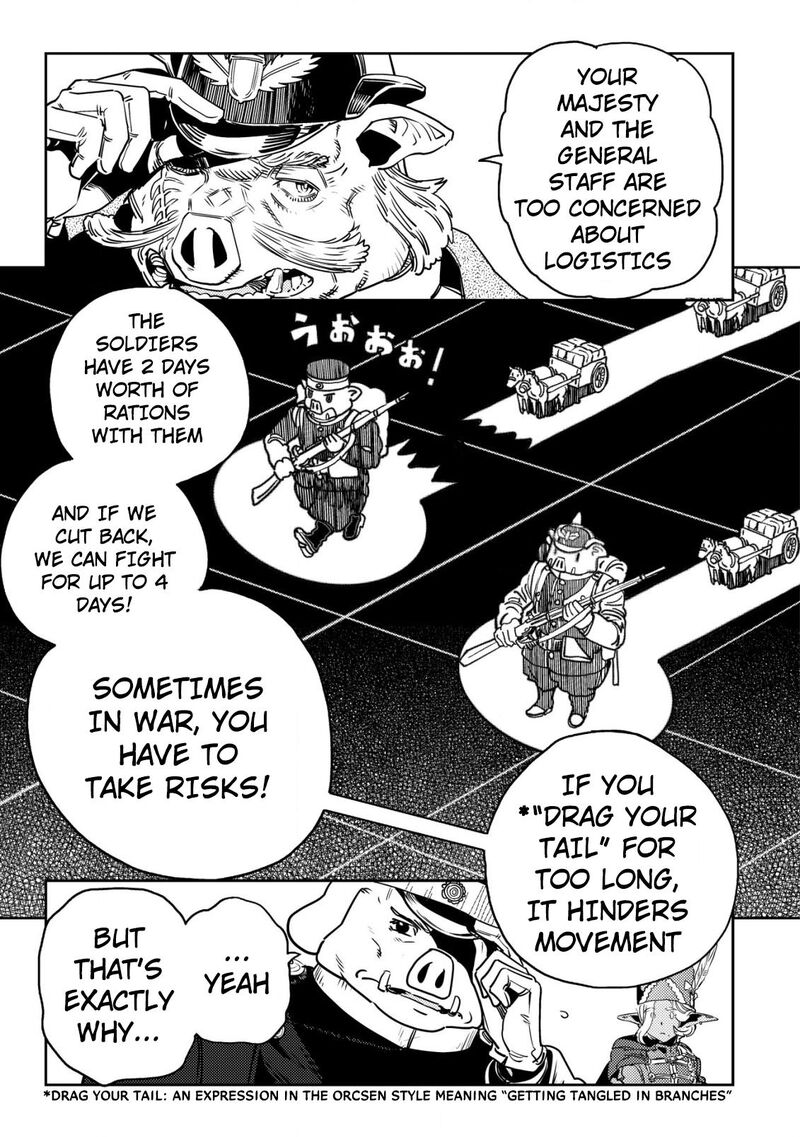 Orcsen Oukokushi Yaban Na Ooku No Kuni Wa Ikanishite Heiwa Na Elf No Kuni Wo Yakiharau Ni Itatta Ka Chapter 4 Page 60