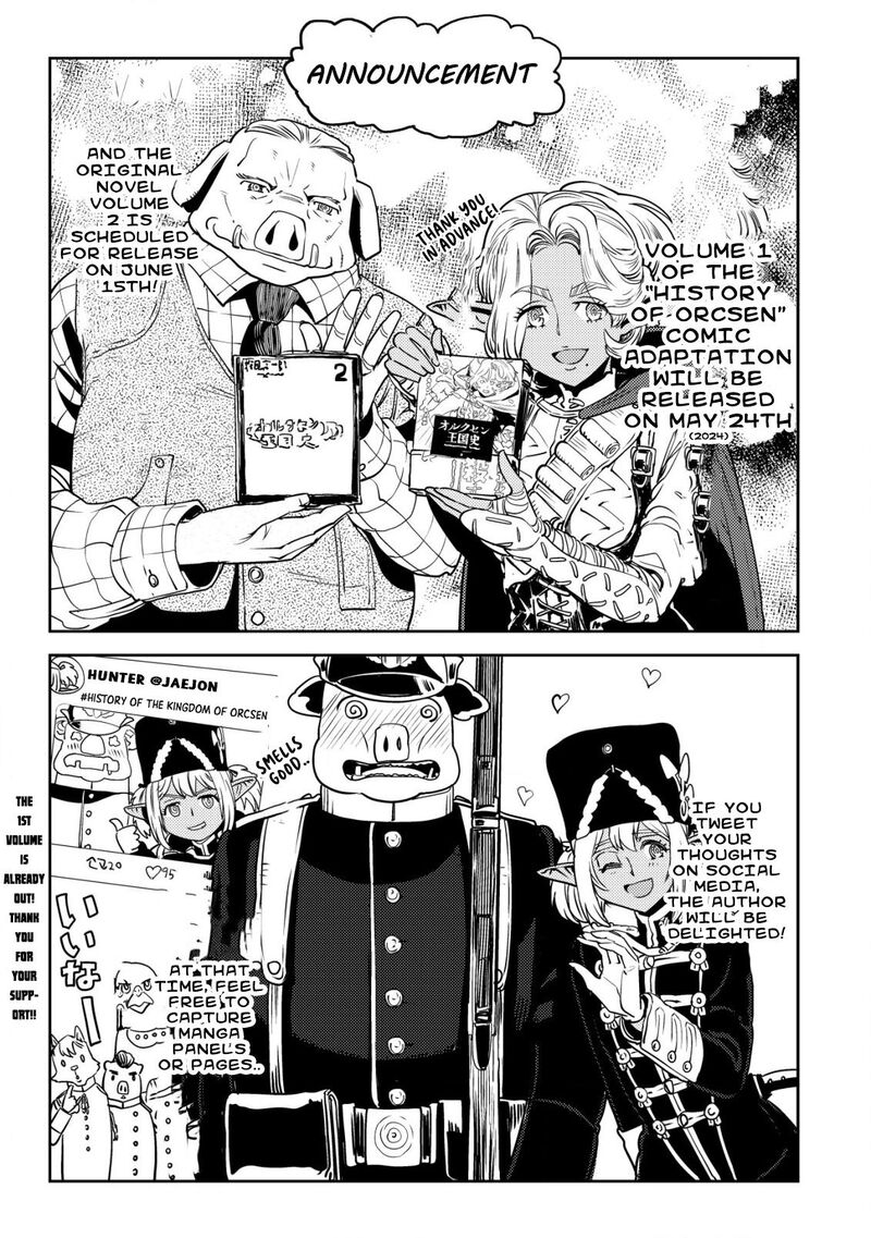 Orcsen Oukokushi Yaban Na Ooku No Kuni Wa Ikanishite Heiwa Na Elf No Kuni Wo Yakiharau Ni Itatta Ka Chapter 4 Page 62