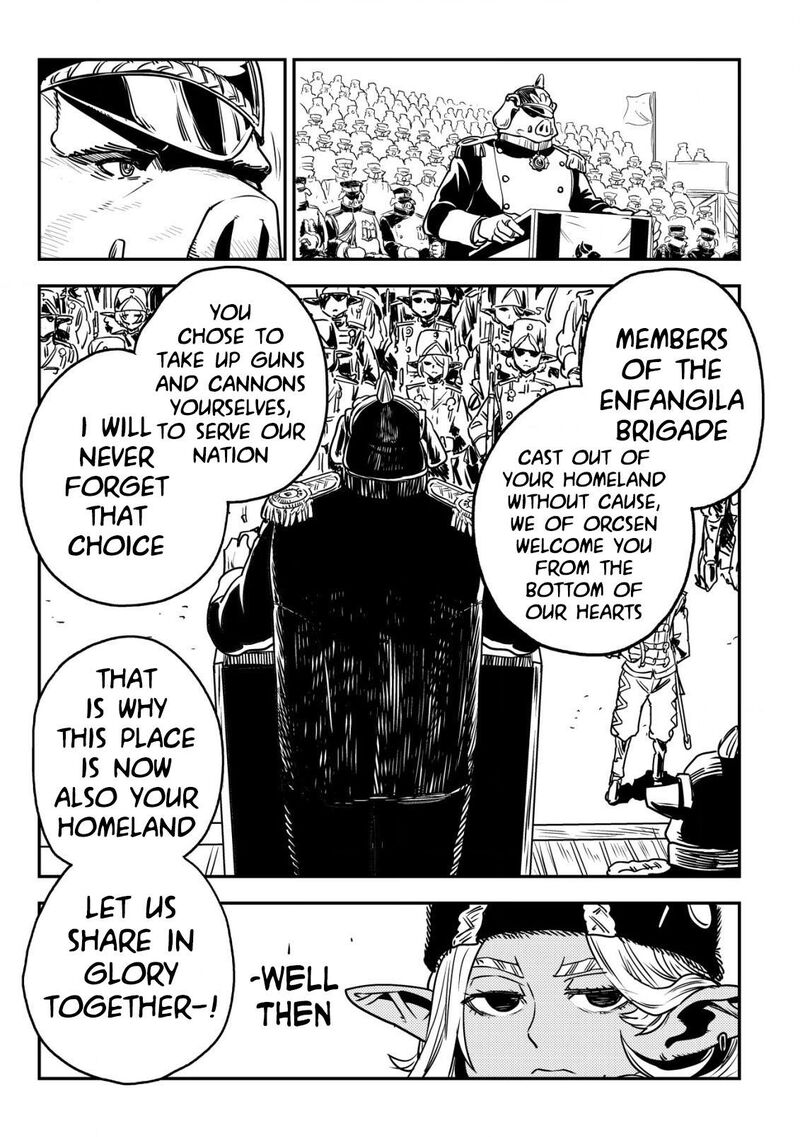 Orcsen Oukokushi Yaban Na Ooku No Kuni Wa Ikanishite Heiwa Na Elf No Kuni Wo Yakiharau Ni Itatta Ka Chapter 7 Page 16