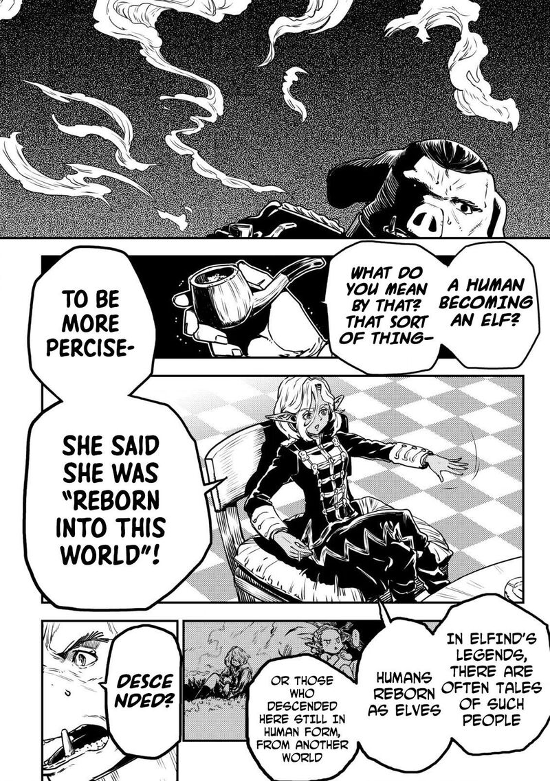 Orcsen Oukokushi Yaban Na Ooku No Kuni Wa Ikanishite Heiwa Na Elf No Kuni Wo Yakiharau Ni Itatta Ka Chapter 7 Page 35