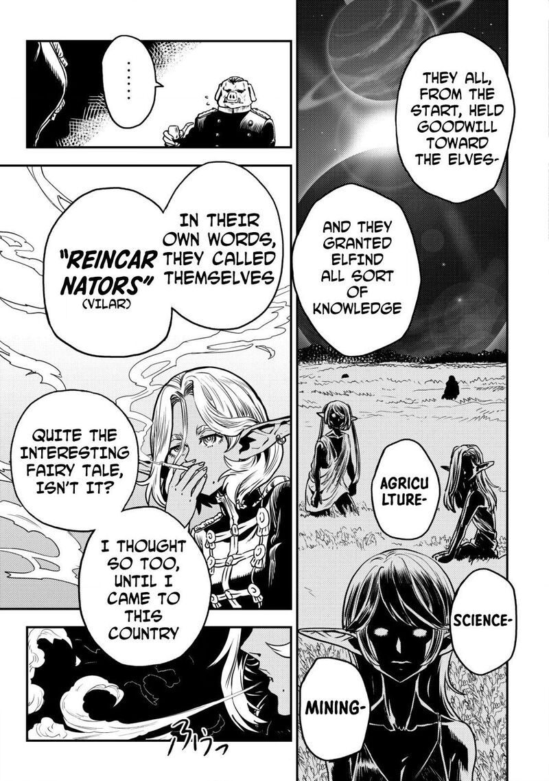 Orcsen Oukokushi Yaban Na Ooku No Kuni Wa Ikanishite Heiwa Na Elf No Kuni Wo Yakiharau Ni Itatta Ka Chapter 7 Page 36
