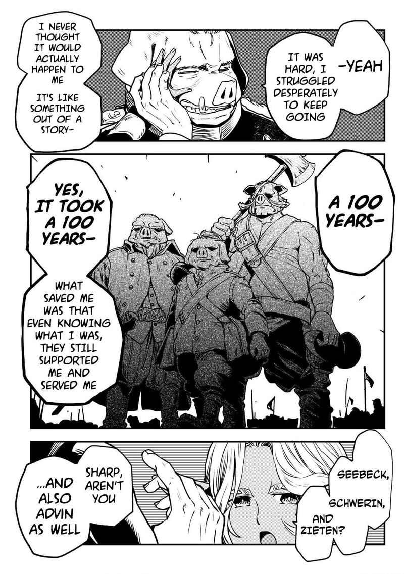 Orcsen Oukokushi Yaban Na Ooku No Kuni Wa Ikanishite Heiwa Na Elf No Kuni Wo Yakiharau Ni Itatta Ka Chapter 7 Page 48