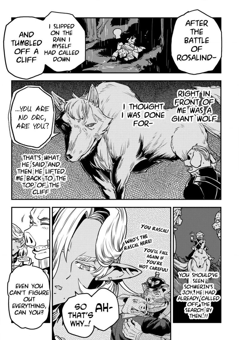 Orcsen Oukokushi Yaban Na Ooku No Kuni Wa Ikanishite Heiwa Na Elf No Kuni Wo Yakiharau Ni Itatta Ka Chapter 7 Page 49