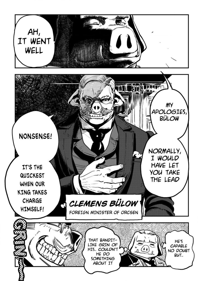 Orcsen Oukokushi Yaban Na Ooku No Kuni Wa Ikanishite Heiwa Na Elf No Kuni Wo Yakiharau Ni Itatta Ka Chapter 8 Page 29