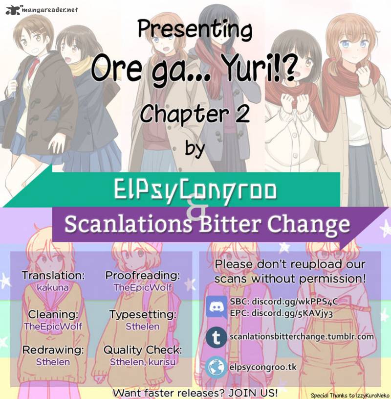 Ore Ga Yuri Chapter 2 Page 1