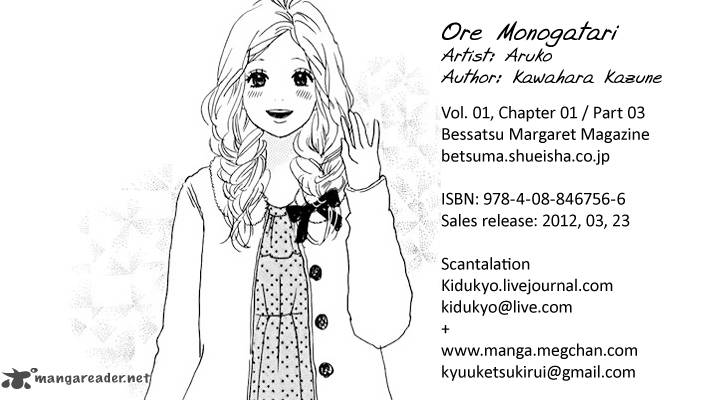 Ore Monogatari Chapter 1 Page 55