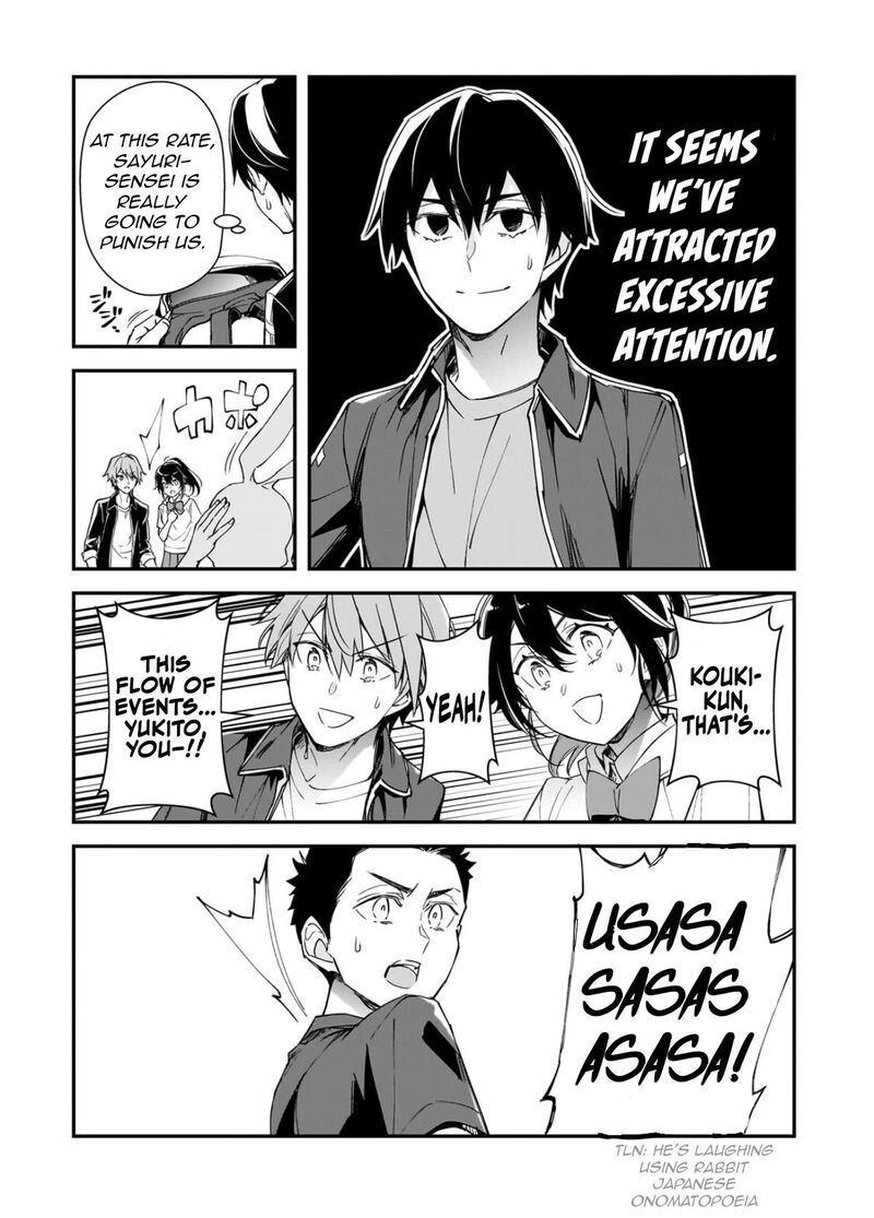 Ore Ni Trauma O Ataeta Joshi Tachi Ga Chirachira Mitekuru Kedo Zannen Desuga Teokure Desu Chapter 33a Page 15