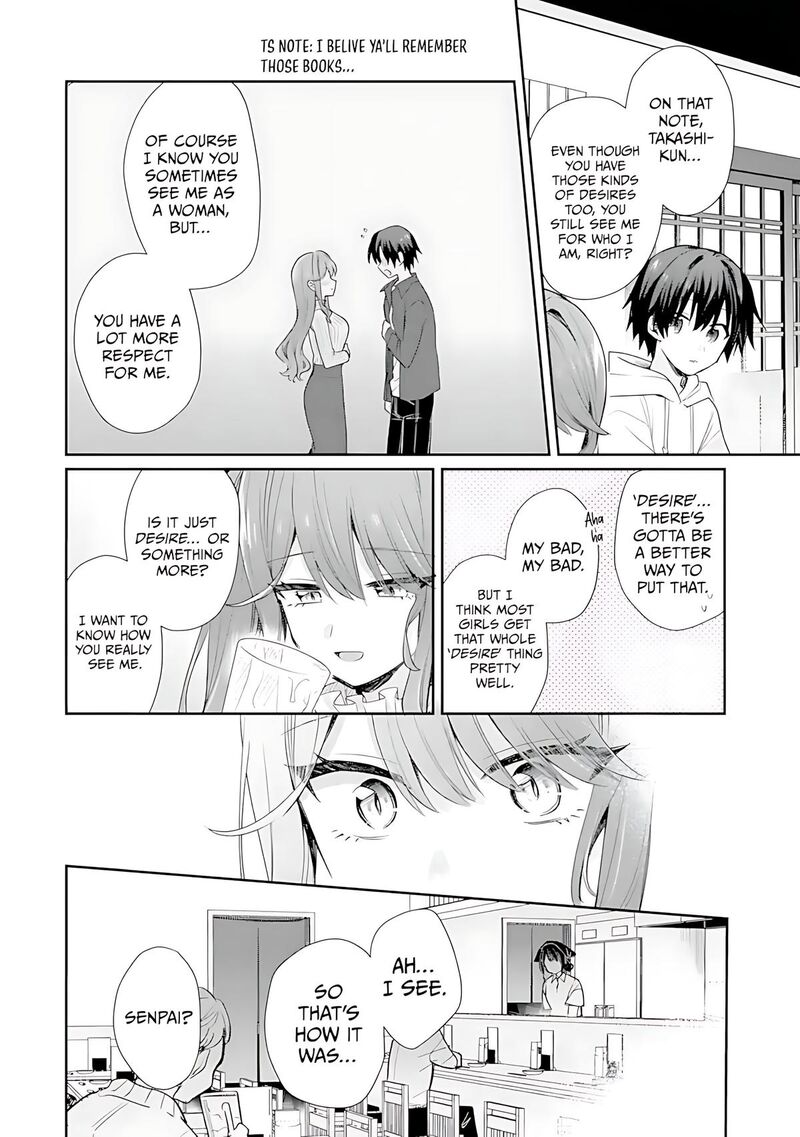 Osake To Senpai Kanojo To No Amaama Doukyo Lovecome Wa Nijuusai Ni Natte Kara Chapter 12 Page 22