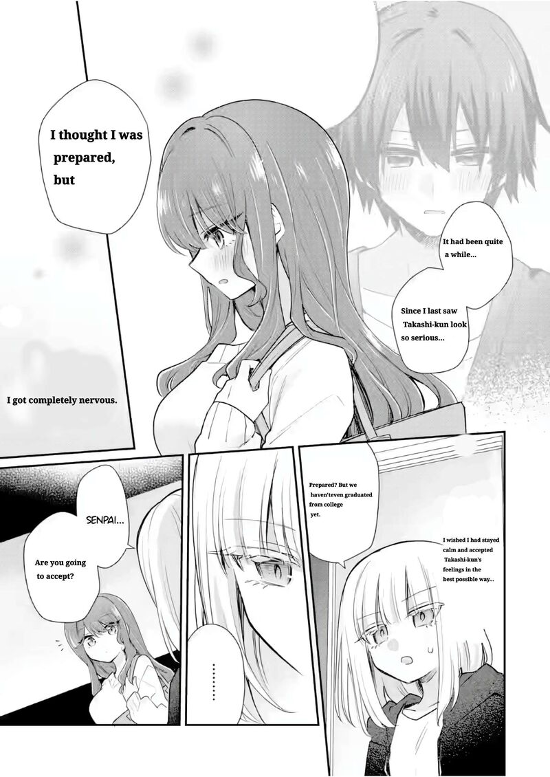 Osake To Senpai Kanojo To No Amaama Doukyo Lovecome Wa Nijuusai Ni Natte Kara Chapter 7a Page 4