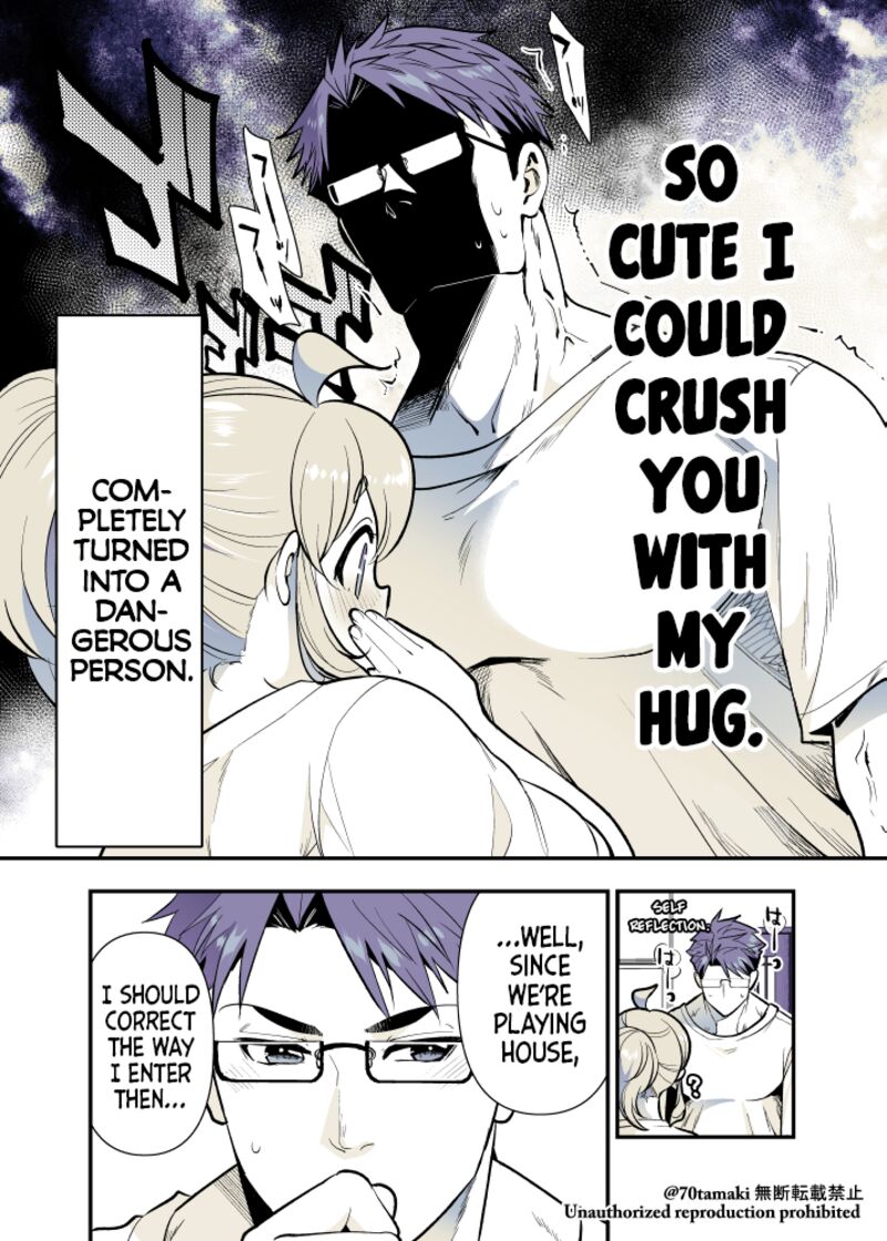 Osananajimi Ga Hisabisa Ni Saikai Shitara Otagai Kyonyuu Ni Natteta Chapter 54 Page 4