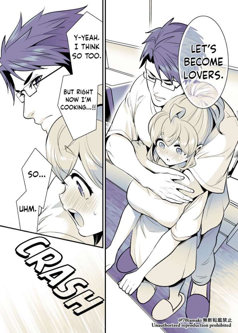 Osananajimi Ga Hisabisa Ni Saikai Shitara Otagai Kyonyuu Ni Natteta Chapter 56 Page 5