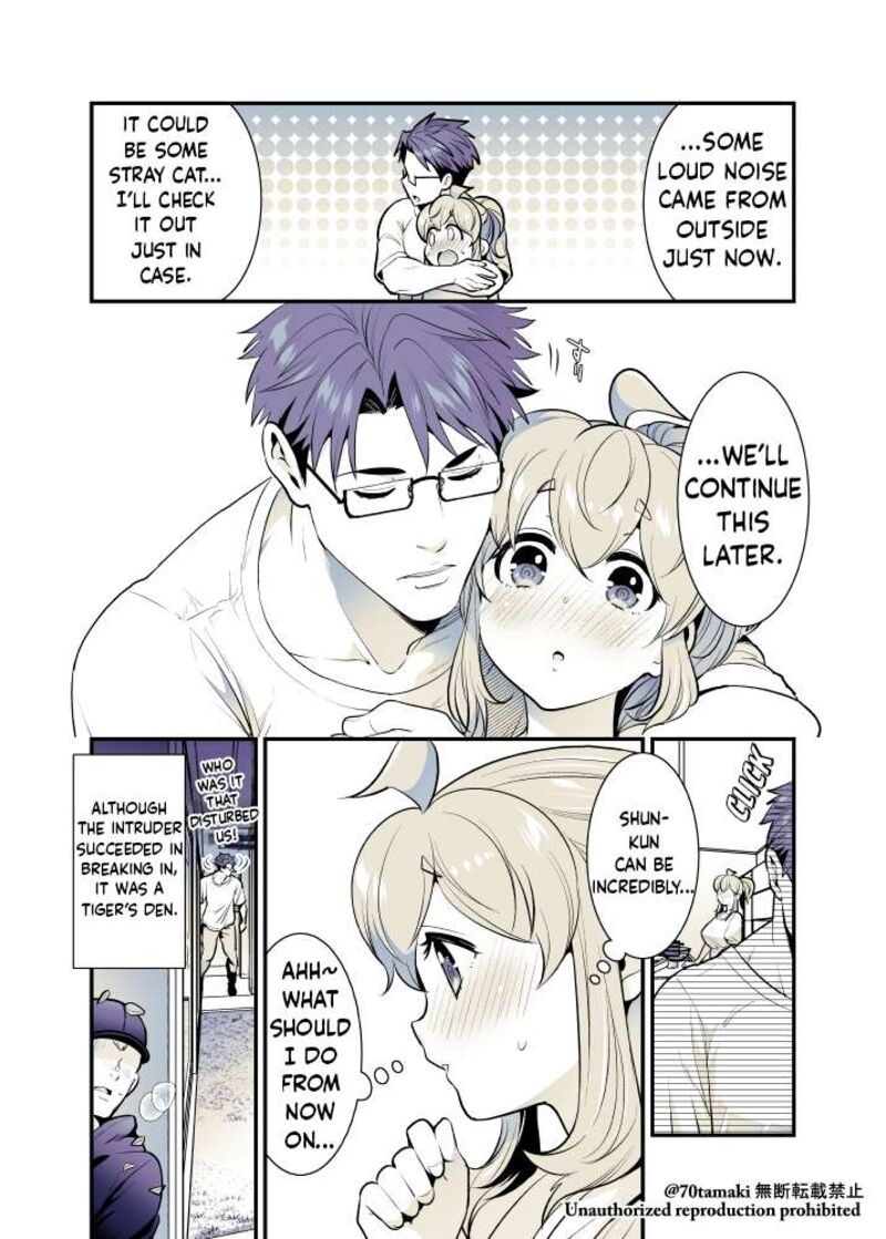 Osananajimi Ga Hisabisa Ni Saikai Shitara Otagai Kyonyuu Ni Natteta Chapter 56 Page 6