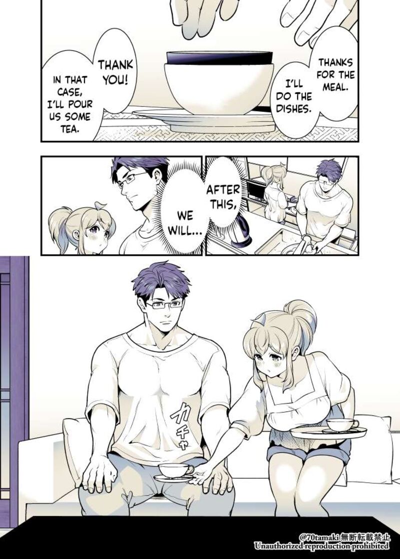 Osananajimi Ga Hisabisa Ni Saikai Shitara Otagai Kyonyuu Ni Natteta Chapter 58 Page 1