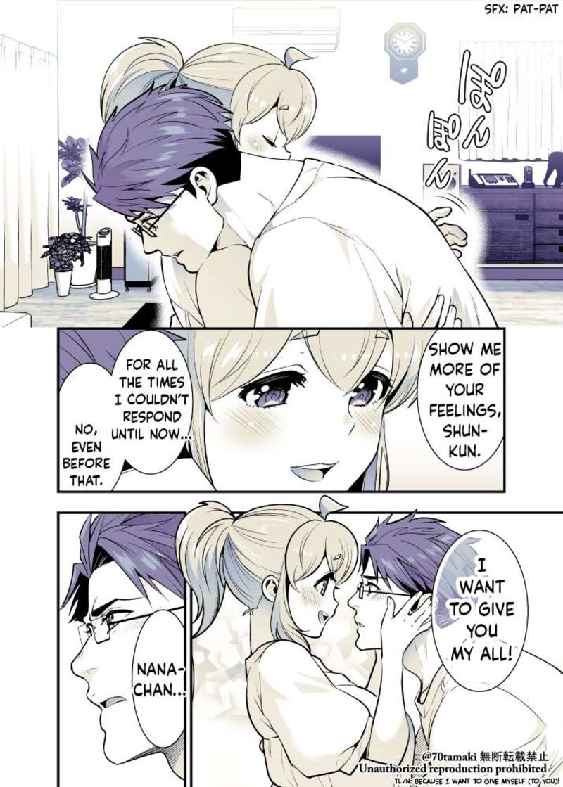 Osananajimi Ga Hisabisa Ni Saikai Shitara Otagai Kyonyuu Ni Natteta Chapter 58 Page 6