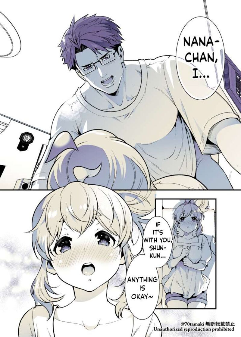 Osananajimi Ga Hisabisa Ni Saikai Shitara Otagai Kyonyuu Ni Natteta Chapter 58 Page 8