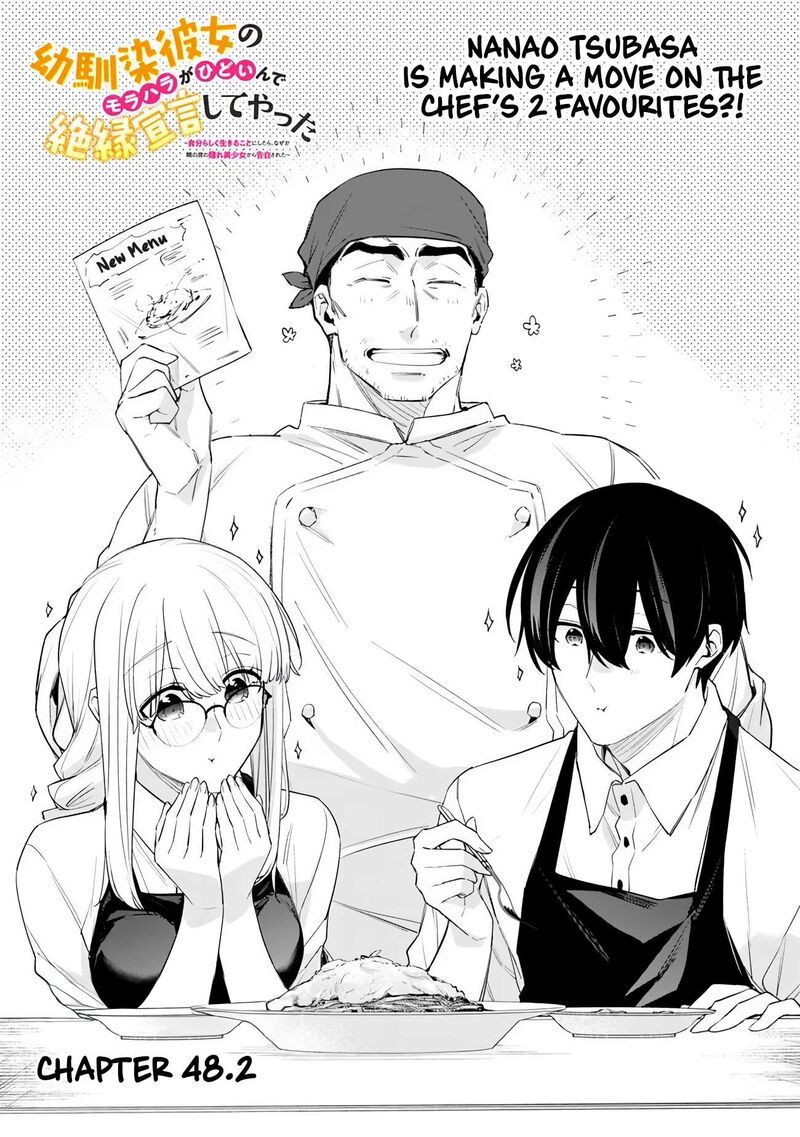 Osananajimi Kanojo No Morahara Ga Hidoin De Zetsuen Sengen Shite Yatta Chapter 48a Page 1