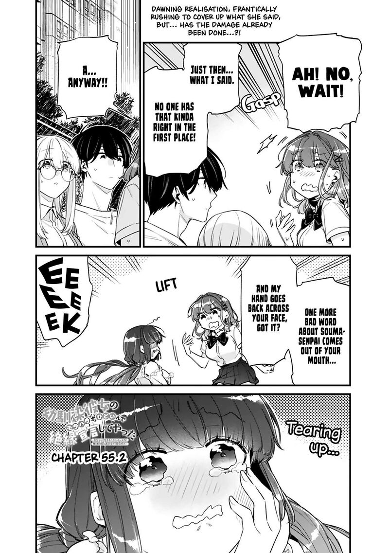 Osananajimi Kanojo No Morahara Ga Hidoin De Zetsuen Sengen Shite Yatta Chapter 55b Page 1